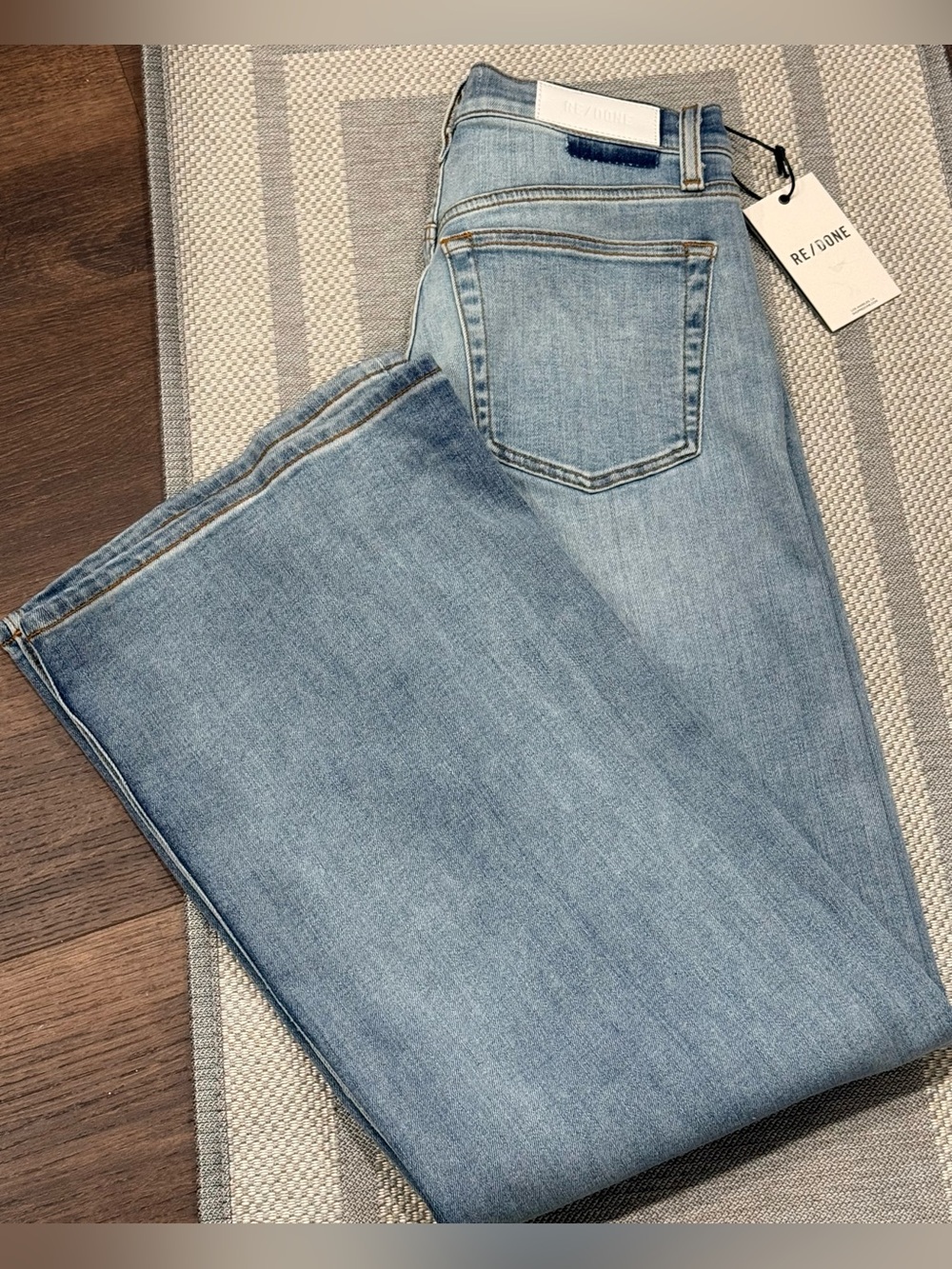 Re/Done Light Blue Flare Jeans NWT size 26